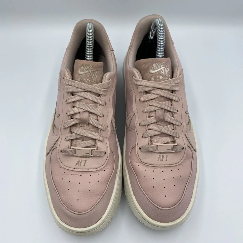 Nike Air Force 1 PLT.AF.ORM Women's 9.5 Pink Oxford Platform Shoes DJ9946-602